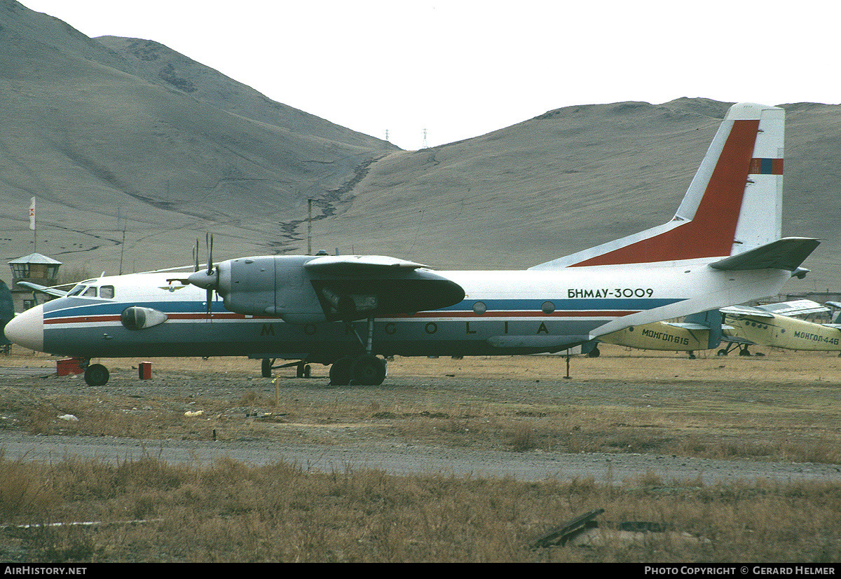 Aircraft Photo of BNMAU-3009 | Antonov An-26 | MIAT Mongolian Airlines | AirHistory.net #155061
