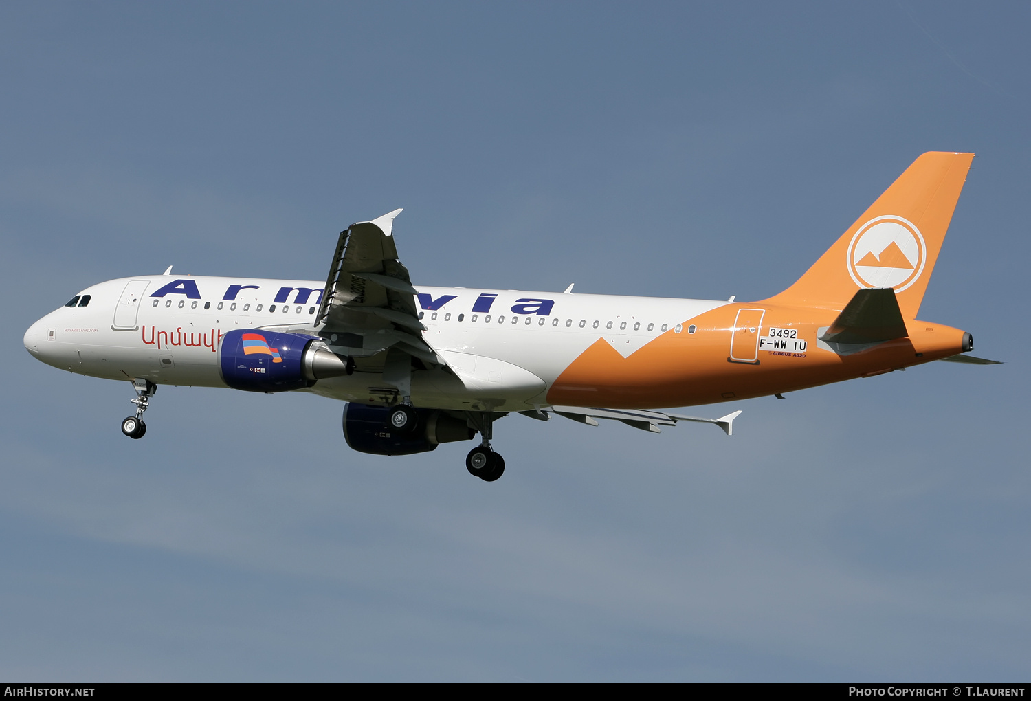 Aircraft Photo of F-WWIU | Airbus A320-214 | Armavia | AirHistory.net #155063