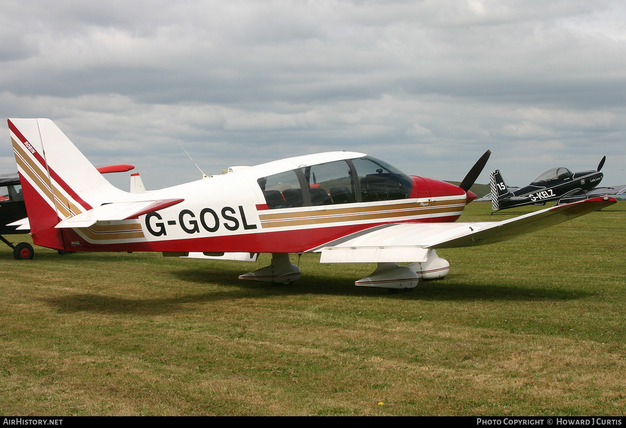 Aircraft Photo of G-GOSL | Robin DR-400-180 Regent | AirHistory.net #155064