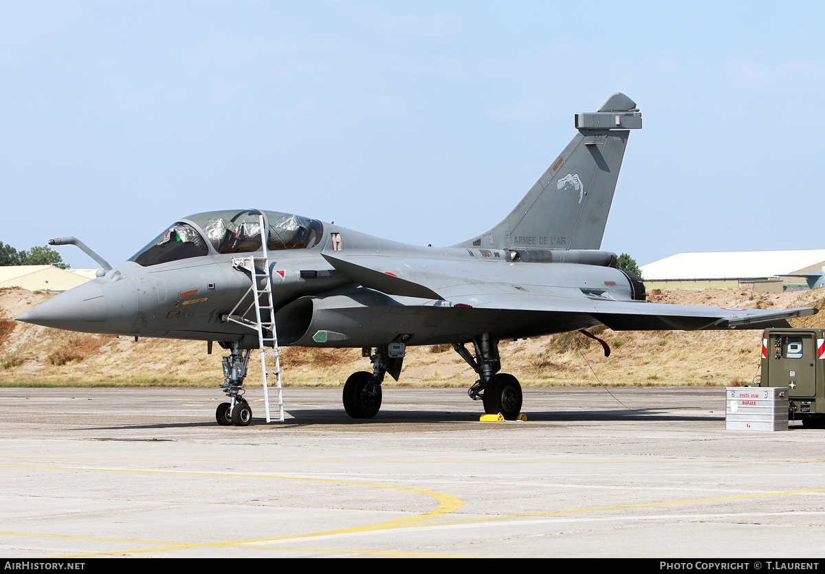 Aircraft Photo of 337 | Dassault Rafale B | France - Air Force | AirHistory.net
