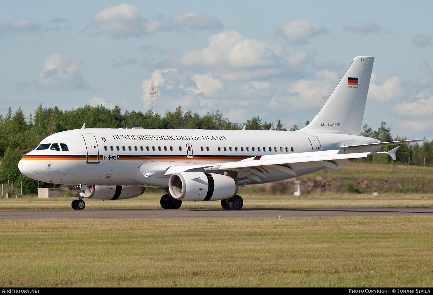 Aircraft Photo of 1502 | Airbus ACJ319 (A319-133/CJ) | Germany - Air Force | AirHistory.net #155074