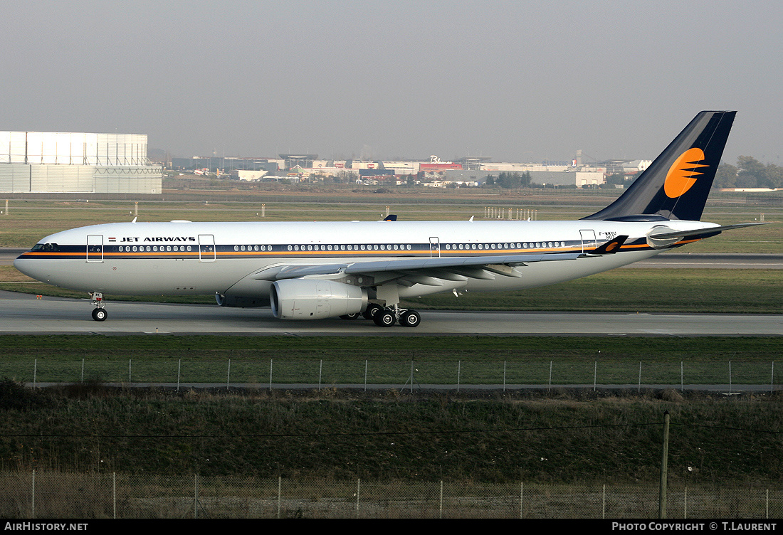 Aircraft Photo of F-WWYU | Airbus A330-243 | Jet Airways | AirHistory.net #155084