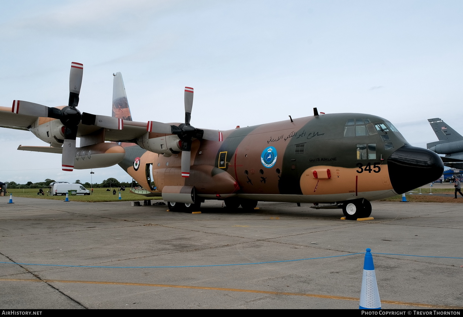 Aircraft Photo of 345 | Lockheed C-130H Hercules | Jordan - Air Force | AirHistory.net #155086