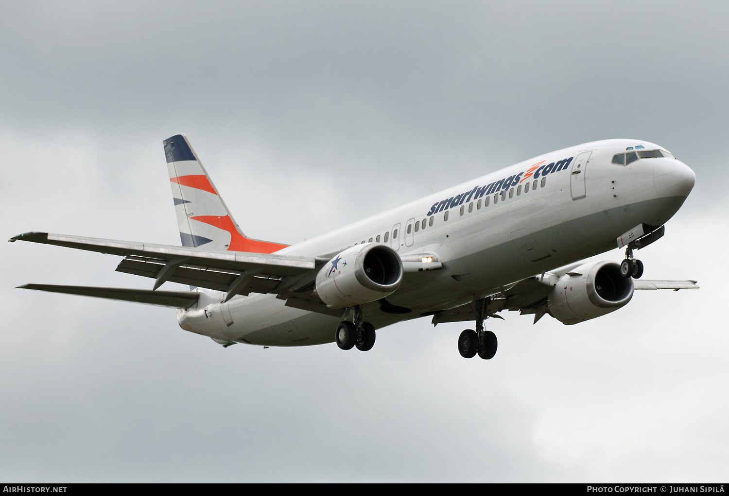 Aircraft Photo of YR-SEB | Boeing 737-484 | Smartwings | AirHistory.net #155095