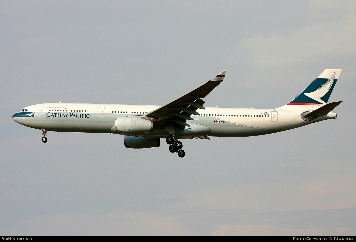 Aircraft Photo of F-WWKI | Airbus A330-343 | Cathay Pacific Airways | AirHistory.net #155097