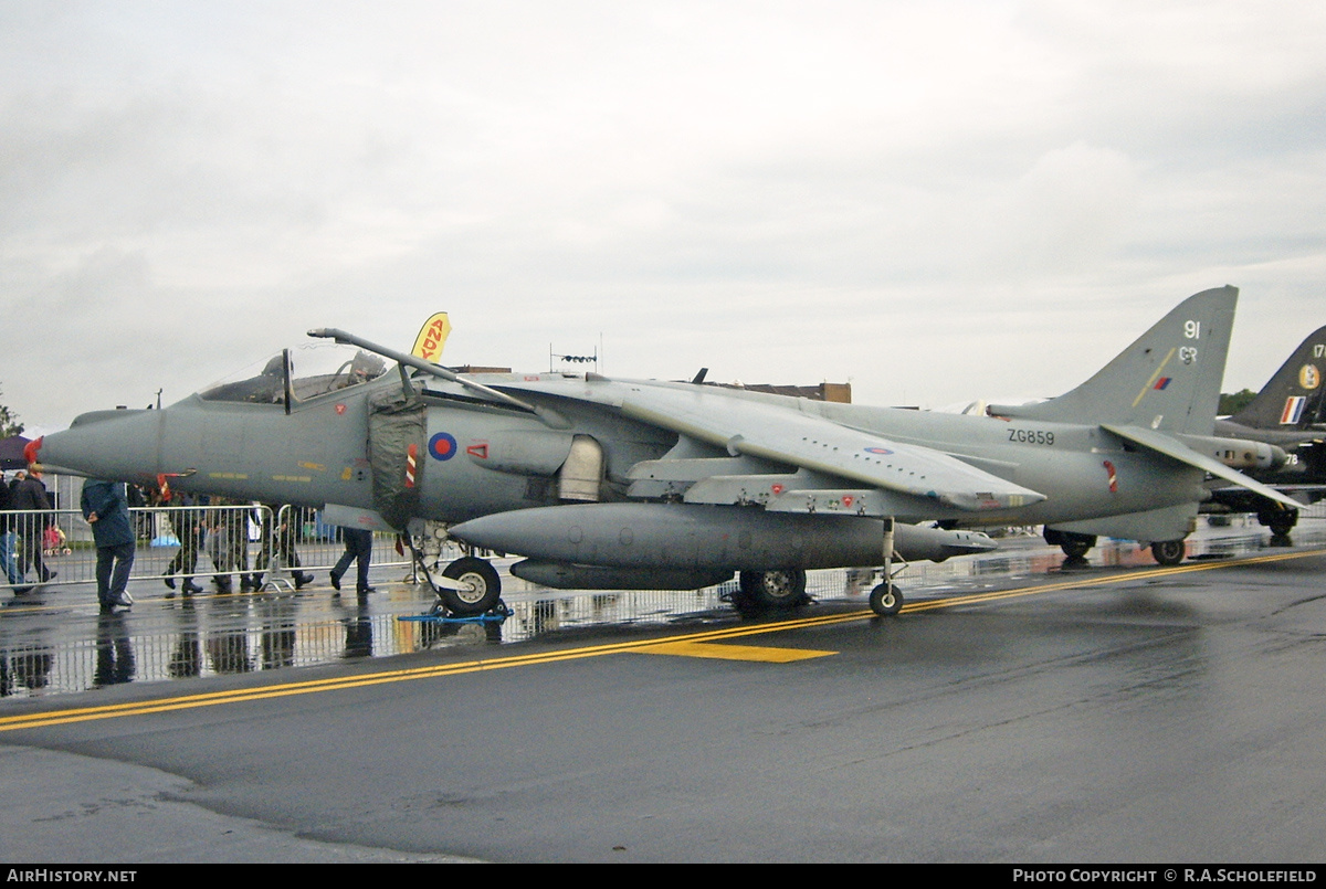Aircraft Photo of ZG859 | British Aerospace Harrier GR9 | UK - Air Force | AirHistory.net #155104
