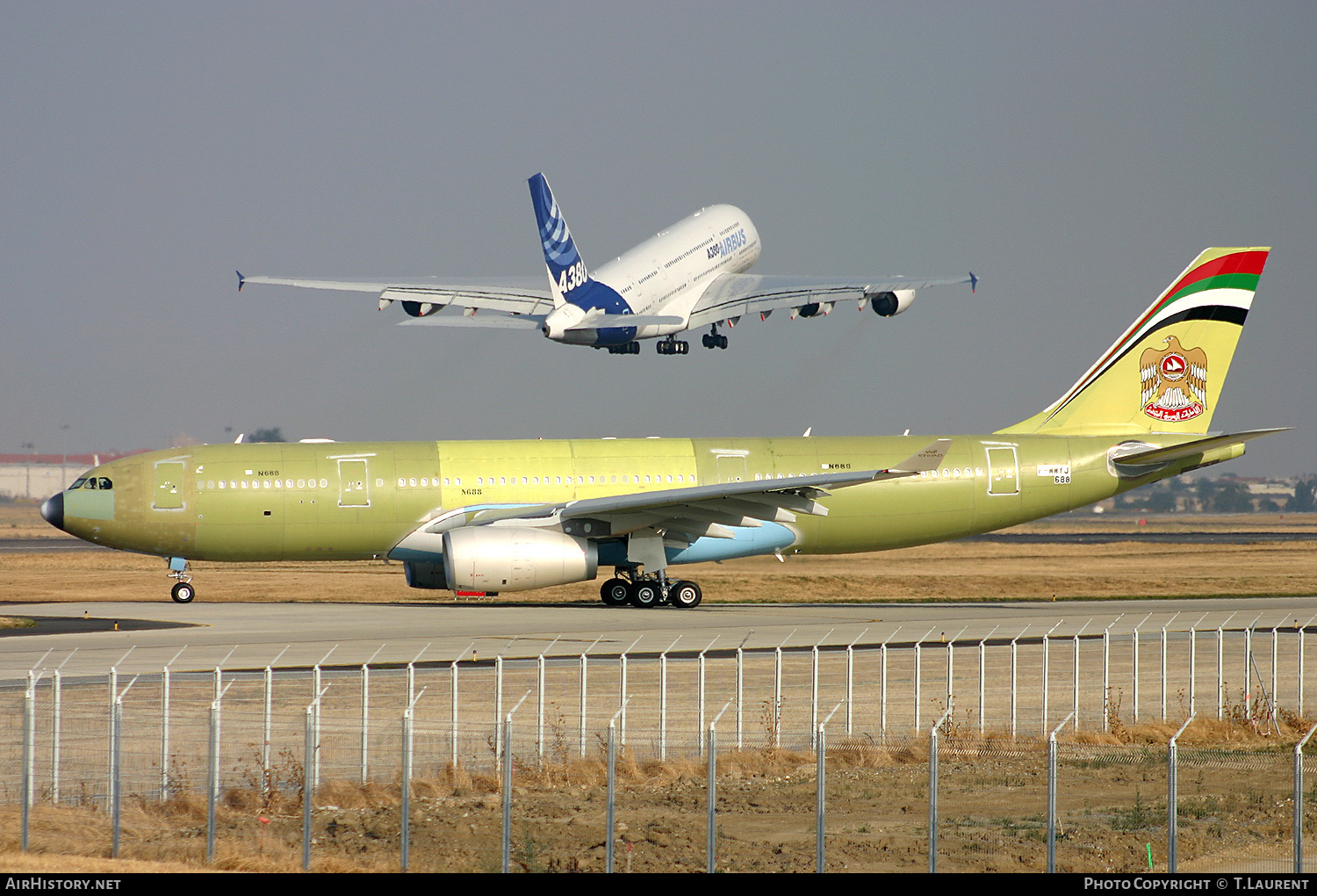 Aircraft Photo of F-WWYJ | Airbus A330-243 | Etihad Airways | AirHistory.net #155113