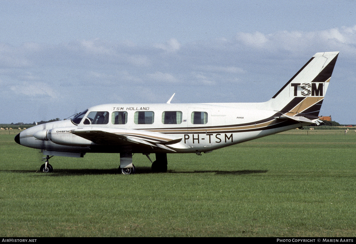 Aircraft Photo of PH-TSM | Piper PA-31-350 Navajo Chieftain | TSM - Tractorservice Mariënberg | AirHistory.net #155118