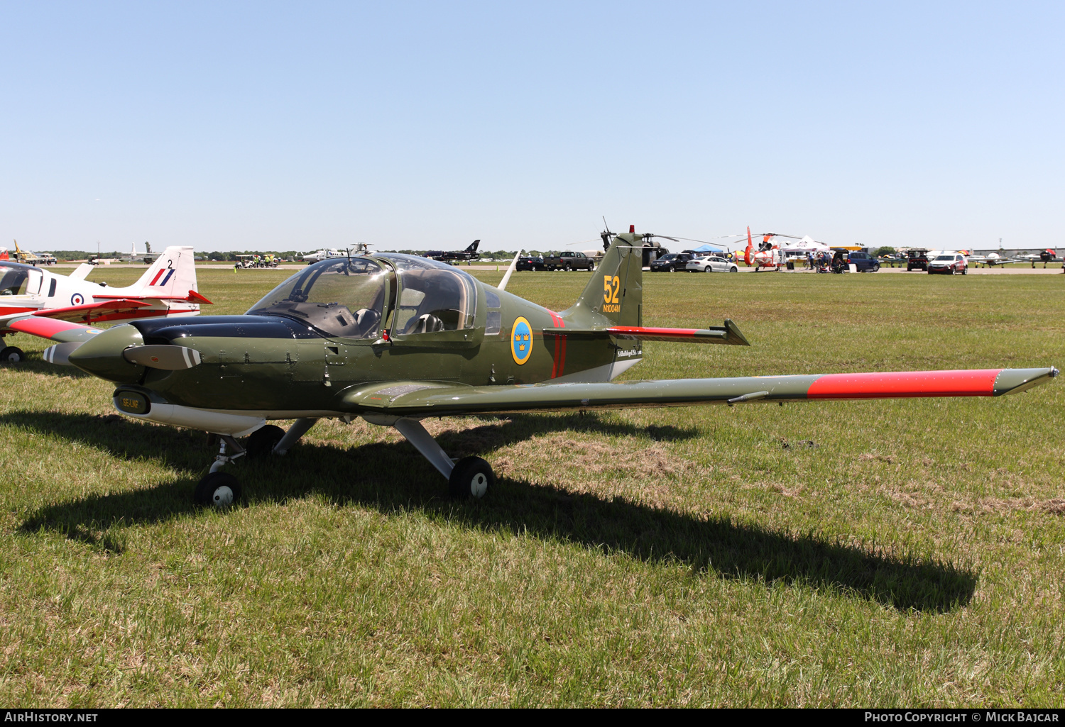 Aircraft Photo of N1004N | Scottish Aviation Bulldog 101 | Sweden - Air Force | AirHistory.net #155131