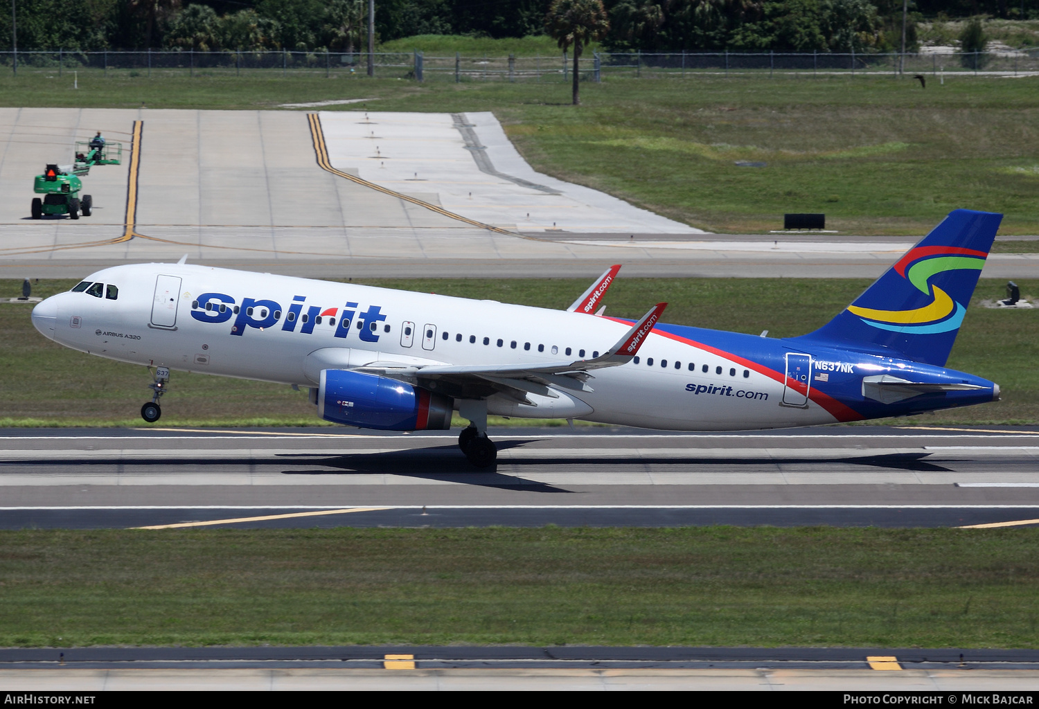 Aircraft Photo of N637NK | Airbus A320-232 | Spirit Airlines | AirHistory.net #155137