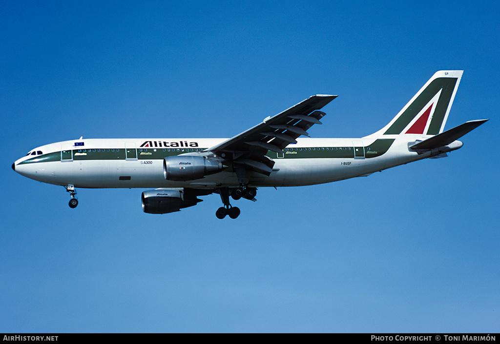 Aircraft Photo of I-BUSP | Airbus A300B4-103 | Alitalia | AirHistory.net #155150