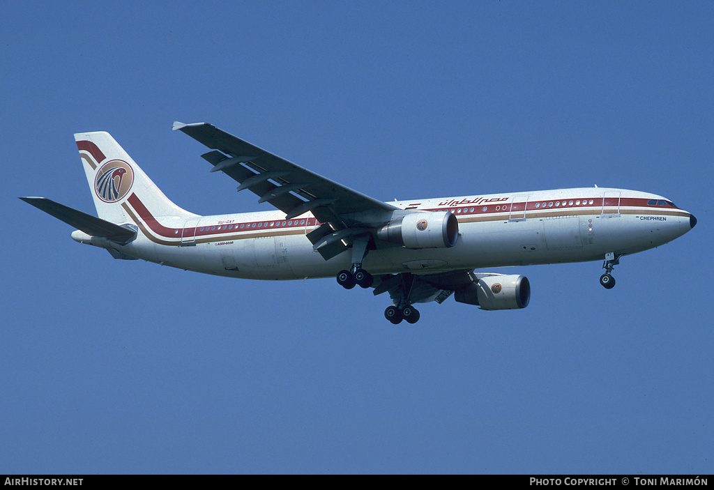 Aircraft Photo of SU-GAT | Airbus A300B4-622R | EgyptAir | AirHistory.net #155156