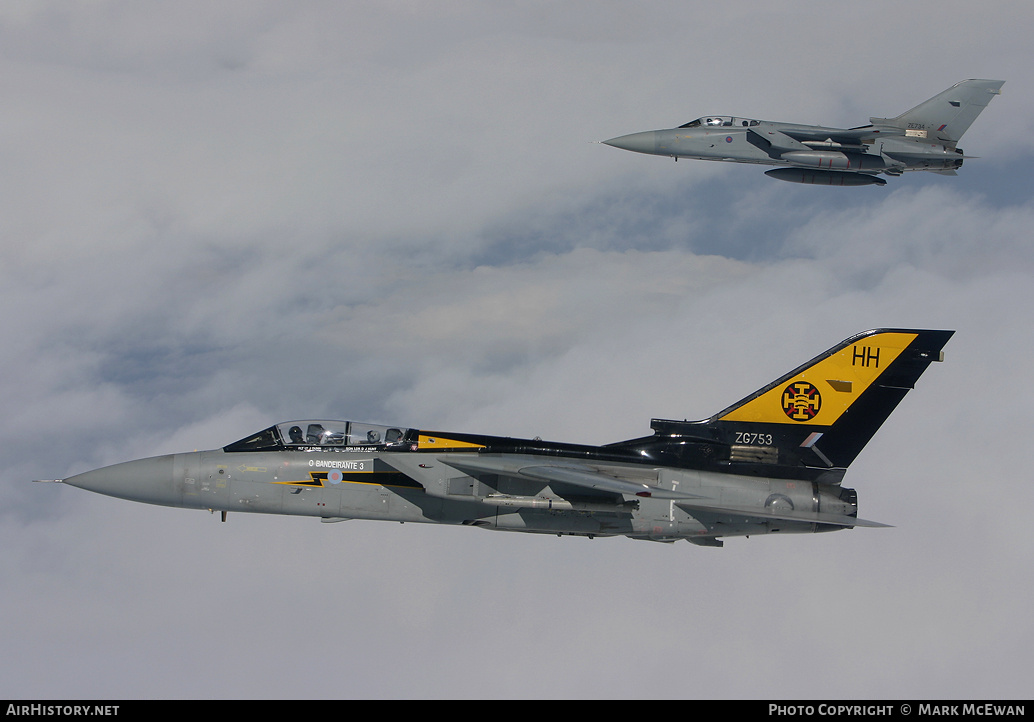 Aircraft Photo of ZG753 | Panavia Tornado F3 | UK - Air Force | AirHistory.net #155186