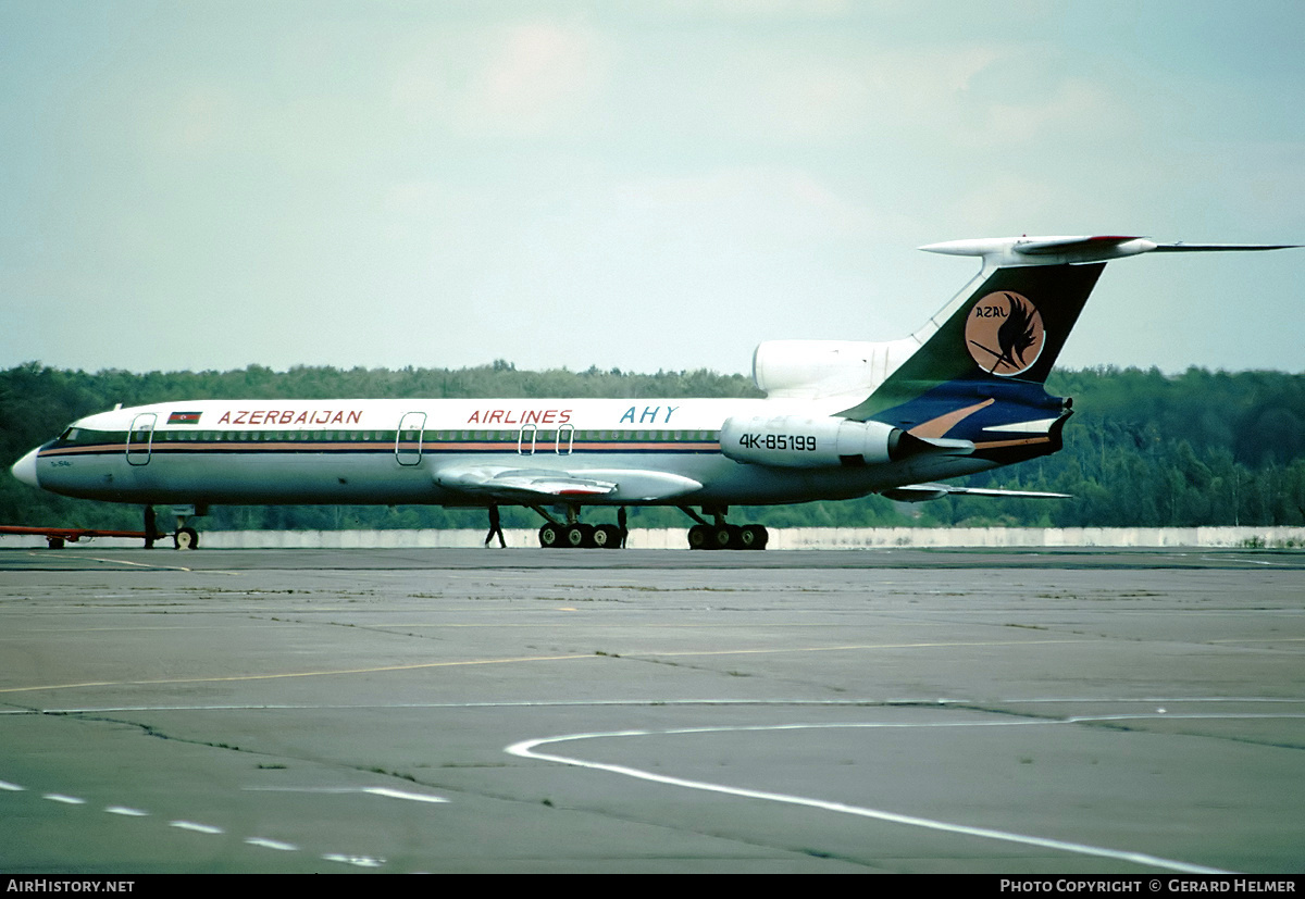 Aircraft Photo of 4K-85199 | Tupolev Tu-154B-1 | Azerbaijan Airlines - AZAL - AHY | AirHistory.net #155190