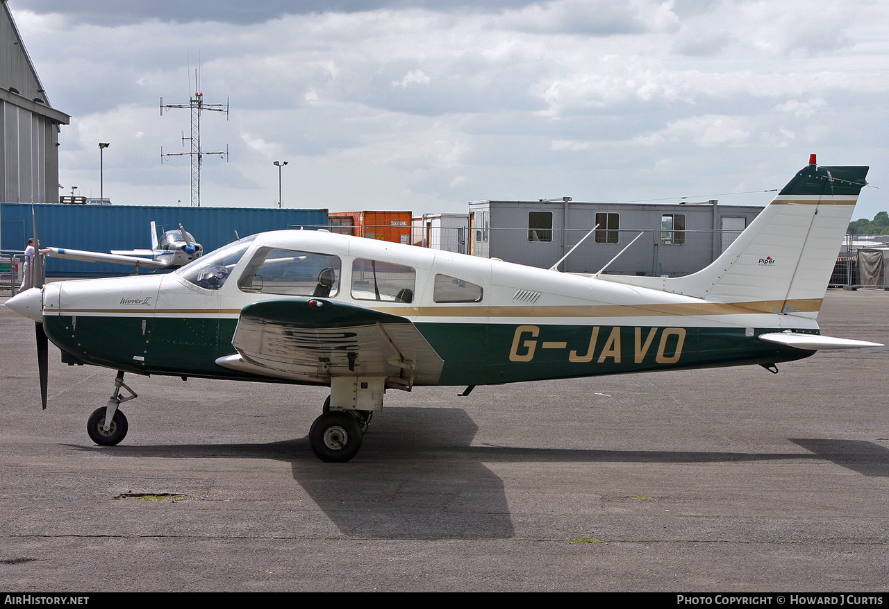 Aircraft Photo of G-JAVO | Piper PA-28-161 Warrior II | AirHistory.net #155200