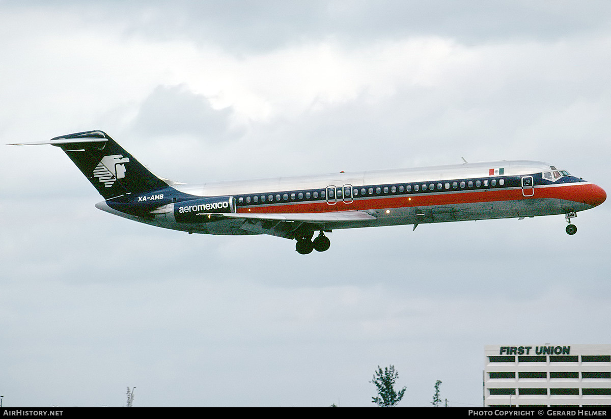 Aircraft Photo of XA-AMB | McDonnell Douglas DC-9-32 | AeroMéxico | AirHistory.net #155207
