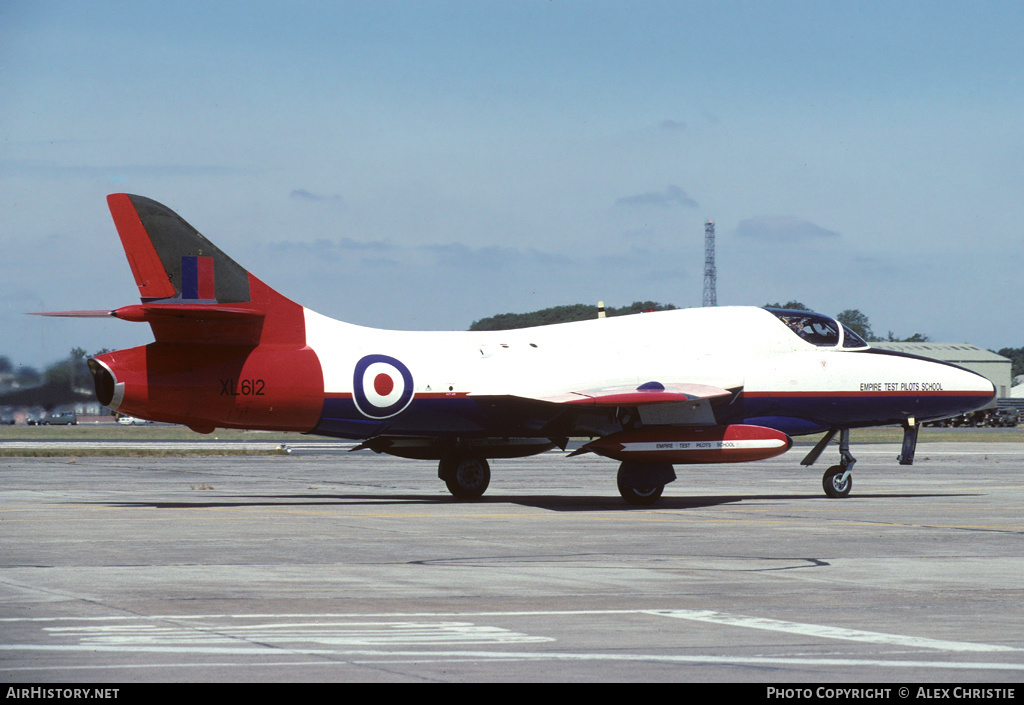 Aircraft Photo of XL612 | Hawker Hunter T7 | UK - Air Force | AirHistory.net #155230