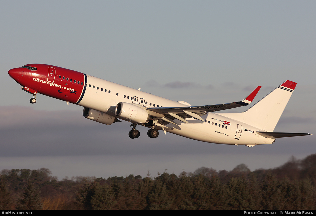 Aircraft Photo of LN-NHF | Boeing 737-8JP | Norwegian | AirHistory.net #155233