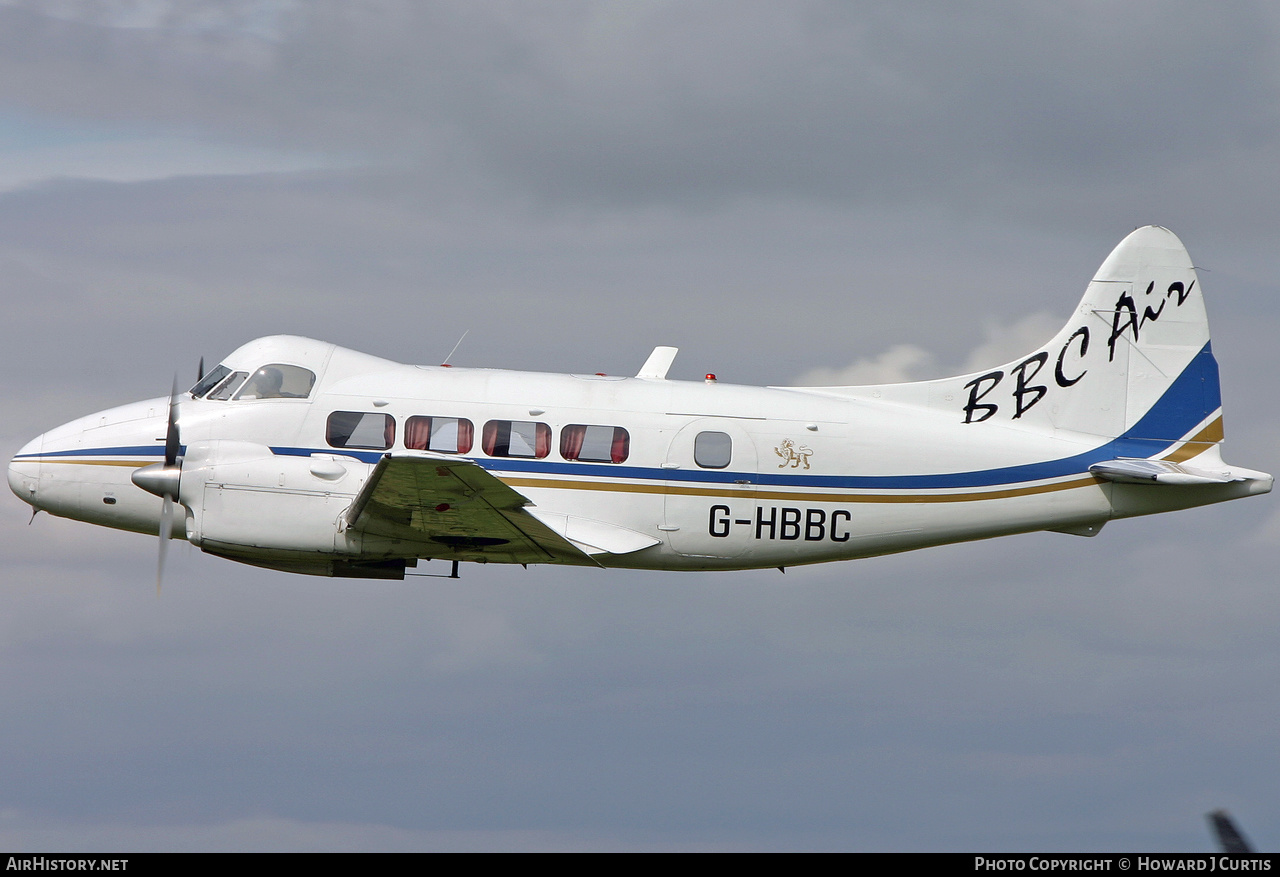 Aircraft Photo of G-HBBC | De Havilland D.H. 104 Dove 8 | BBC Air | AirHistory.net #155235