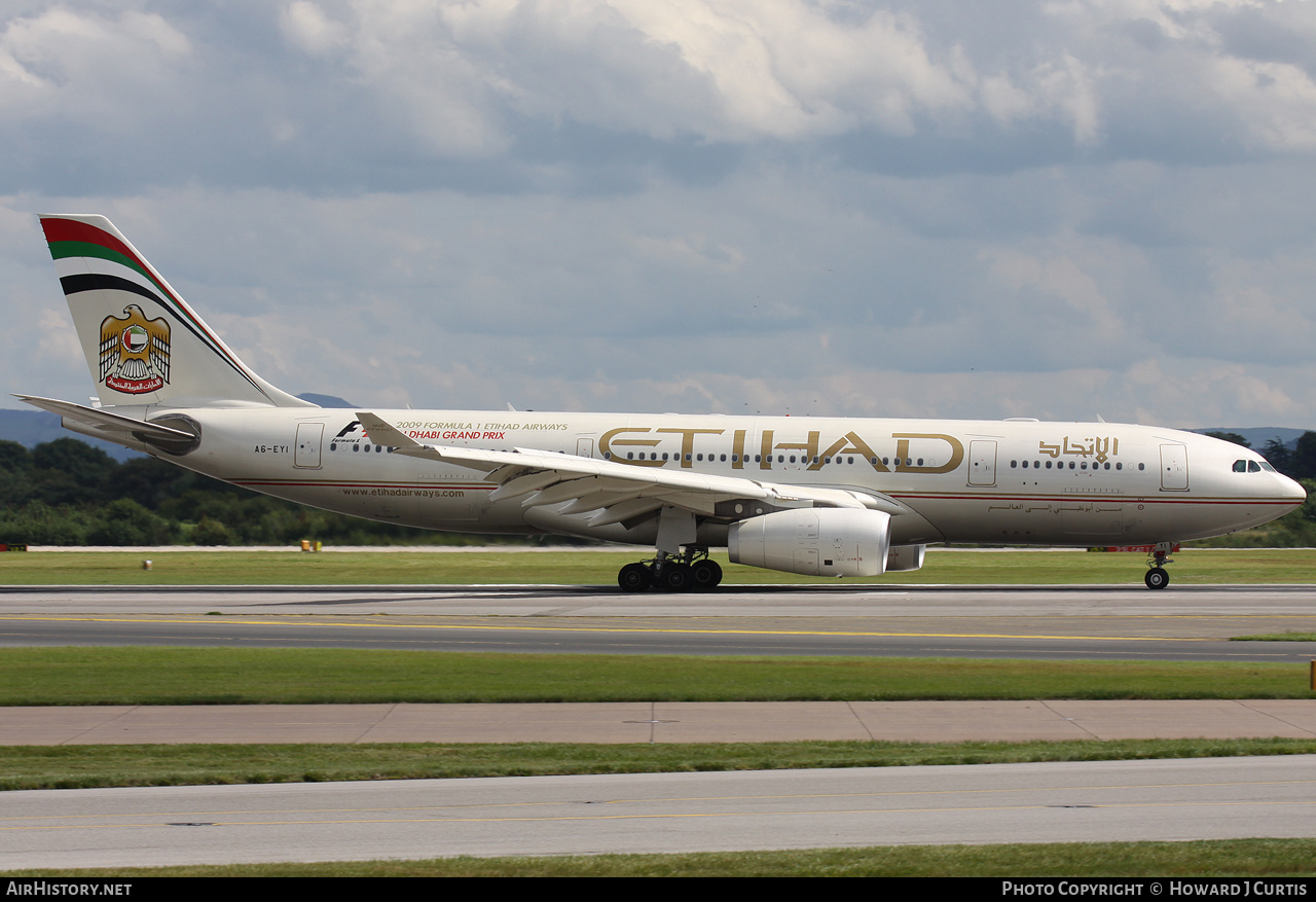 Aircraft Photo of A6-EYI | Airbus A330-243 | Etihad Airways | AirHistory.net #155236