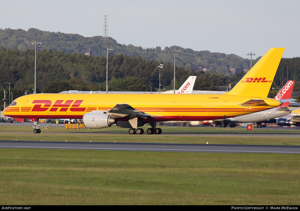 Aircraft Photo of G-BMRB | Boeing 757-236/SF | DHL International | AirHistory.net #155241