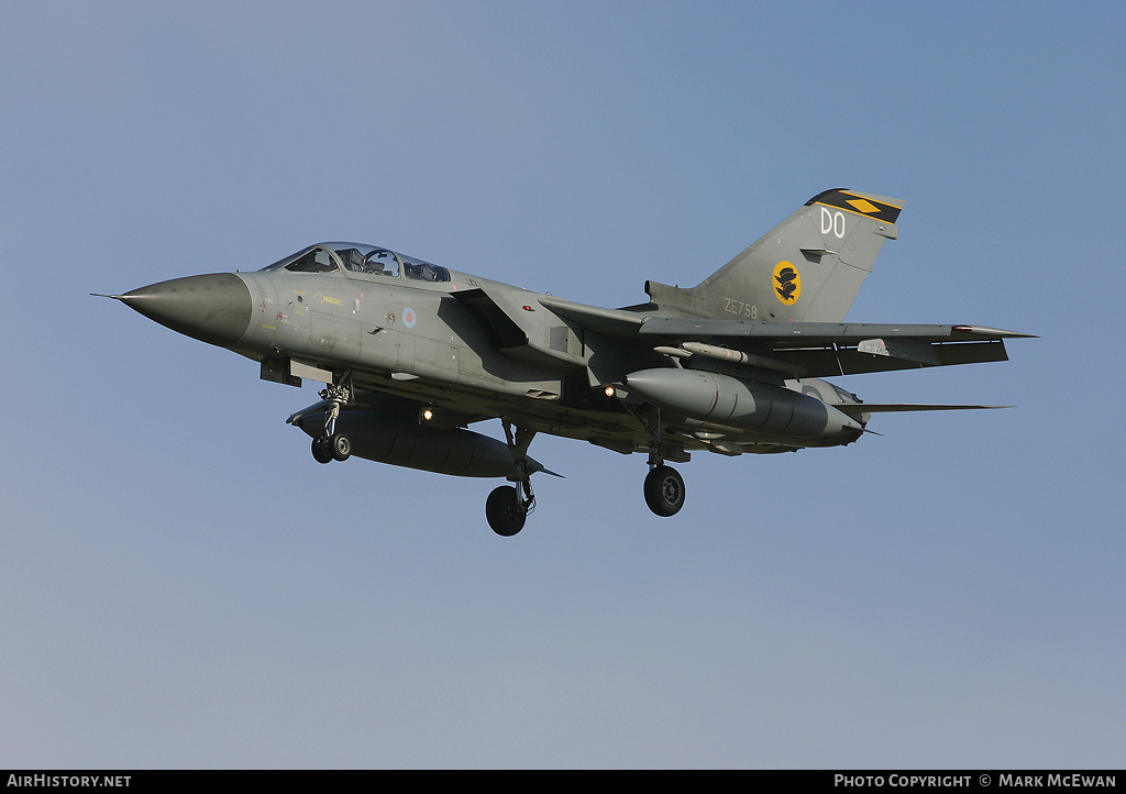 Aircraft Photo of ZE758 | Panavia Tornado F3 | UK - Air Force | AirHistory.net #155242
