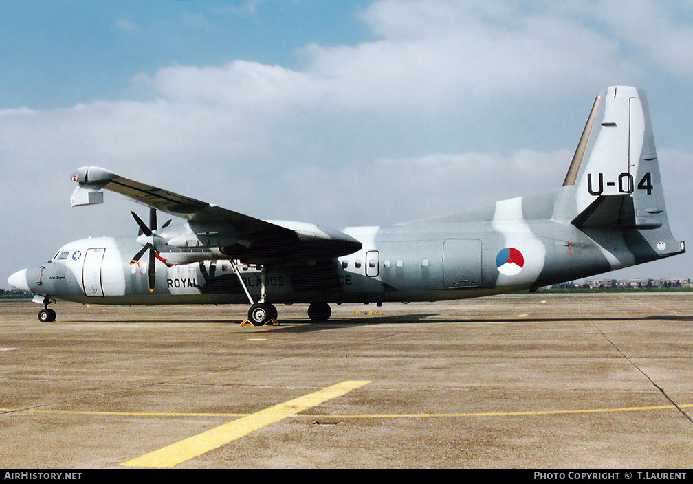 Aircraft Photo of U-04 | Fokker 60UTA-N | Netherlands - Air Force | AirHistory.net #155254
