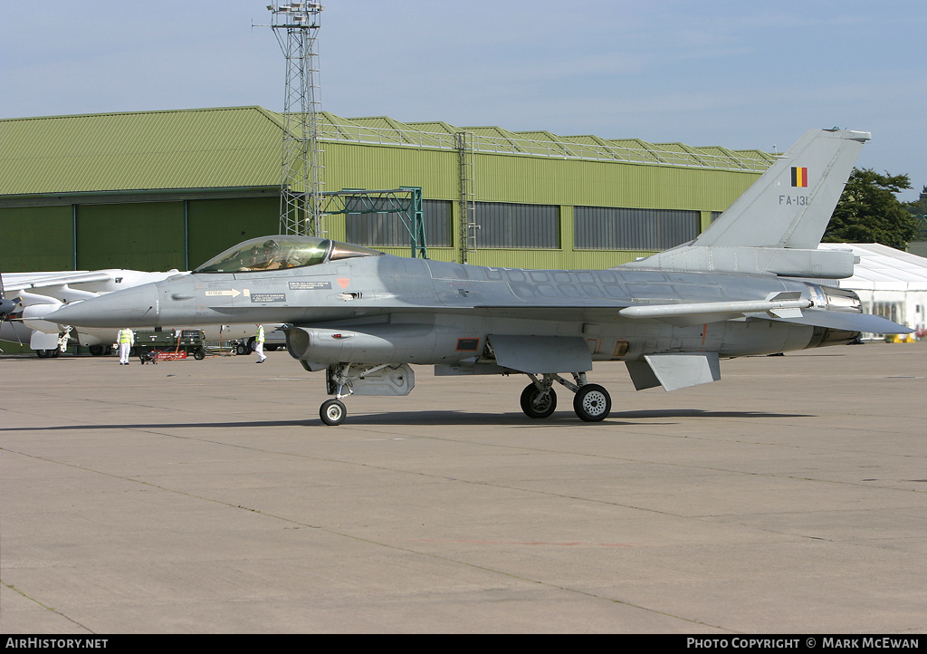 Aircraft Photo of FA-131 | General Dynamics F-16AM Fighting Falcon | Belgium - Air Force | AirHistory.net #155259