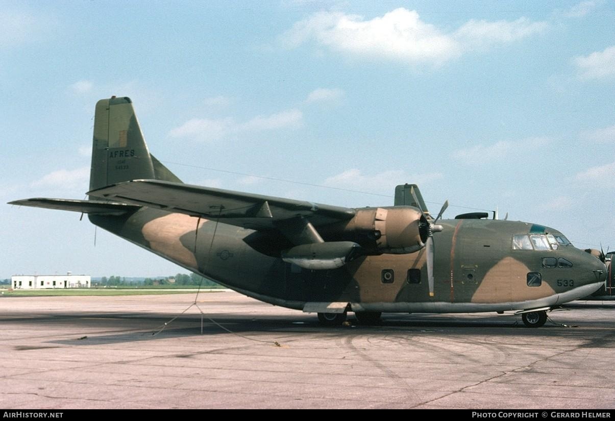 Aircraft Photo of 55-4533 / 54533 | Fairchild C-123K Provider | USA - Air Force | AirHistory.net #155261