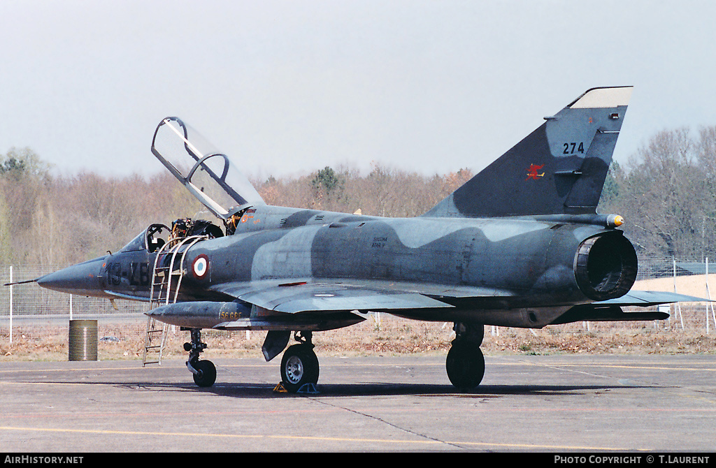 Aircraft Photo of 274 | Dassault Mirage IIIBE | France - Air Force | AirHistory.net #155269