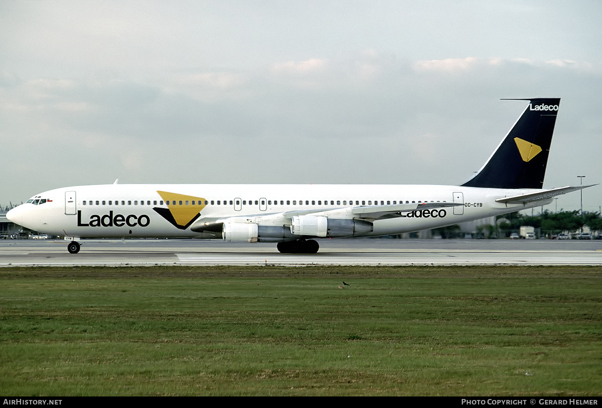 Aircraft Photo of CC-CYB | Boeing 707-321B | Ladeco | AirHistory.net #155274