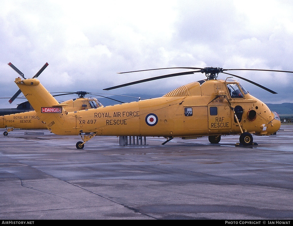 Aircraft Photo of XR497 | Westland WS-58 Wessex HC.2 | UK - Air Force | AirHistory.net #155282