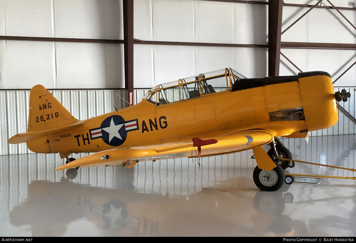 Aircraft Photo of N5632V / 28218 | North American T-6G Texan | USA - Air Force | AirHistory.net #155286