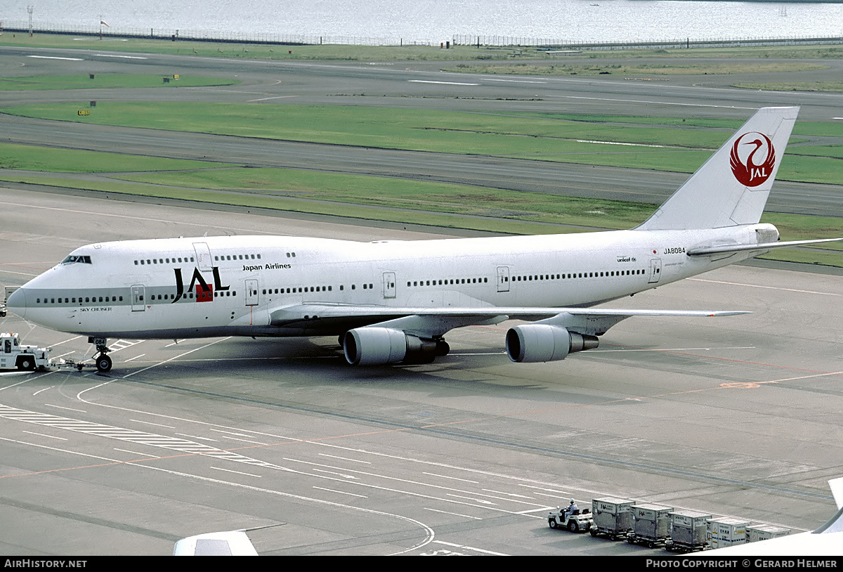 Aircraft Photo of JA8084 | Boeing 747-446D | Japan Airlines - JAL | AirHistory.net #155292