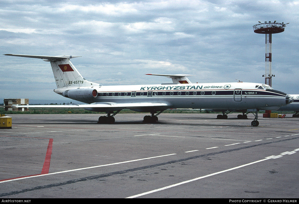 Aircraft Photo of EX-65779 | Tupolev Tu-134A-3 | Kyrgyzstan Airlines | AirHistory.net #155299