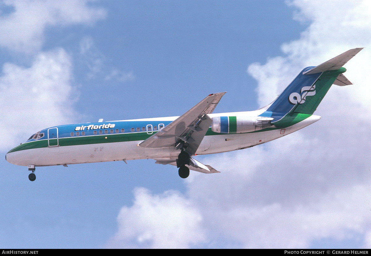 Aircraft Photo of N72AF | McDonnell Douglas DC-9-15RC | Air Florida | AirHistory.net #155306