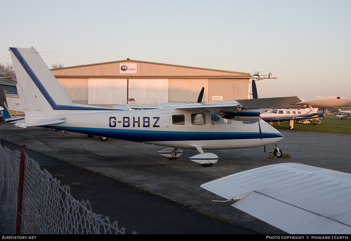 Aircraft Photo of G-BHBZ | Partenavia P-68B Victor | AirHistory.net #155308