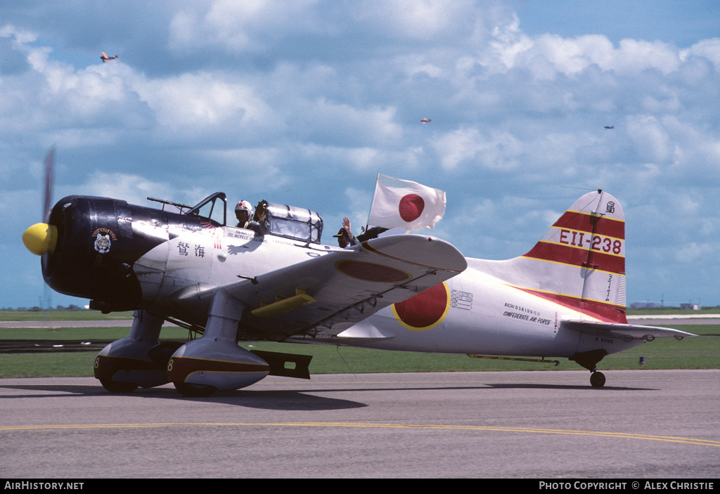 Aircraft Photo of N63163 / EII-238 | Vultee BT-13/Aichi D3A Replica | Confederate Air Force | Japan - Navy | AirHistory.net #155332