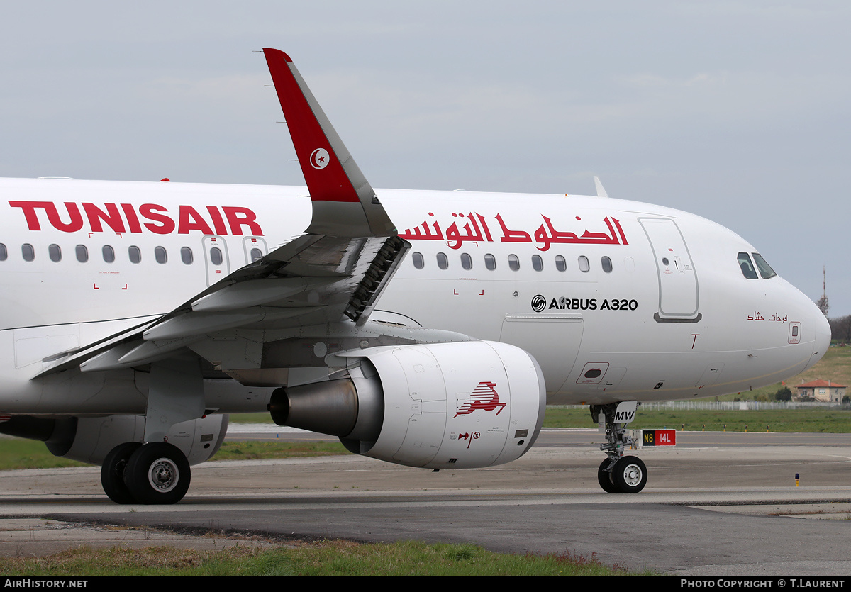 Aircraft Photo of TS-IMW | Airbus A320-214 | Tunisair | AirHistory.net #155334