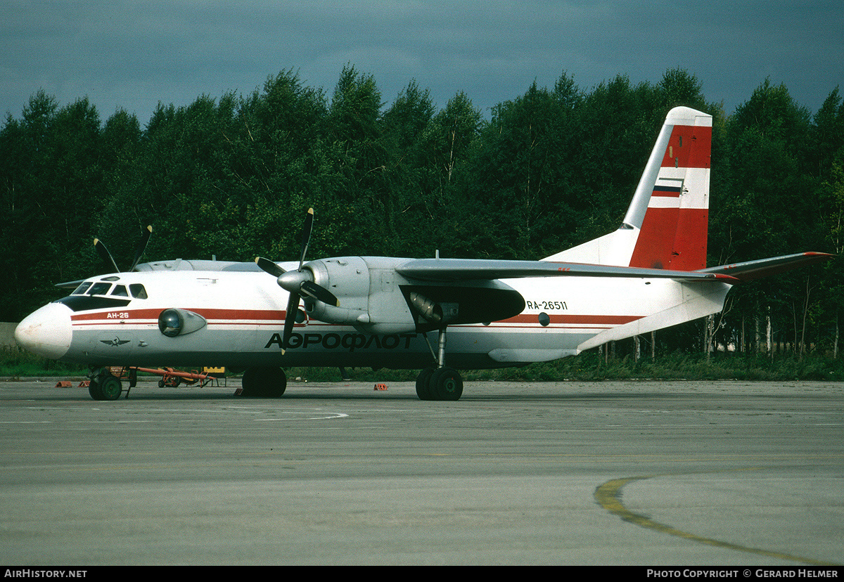 Aircraft Photo of RA-26511 | Antonov An-26 | Aeroflot | AirHistory.net #155336