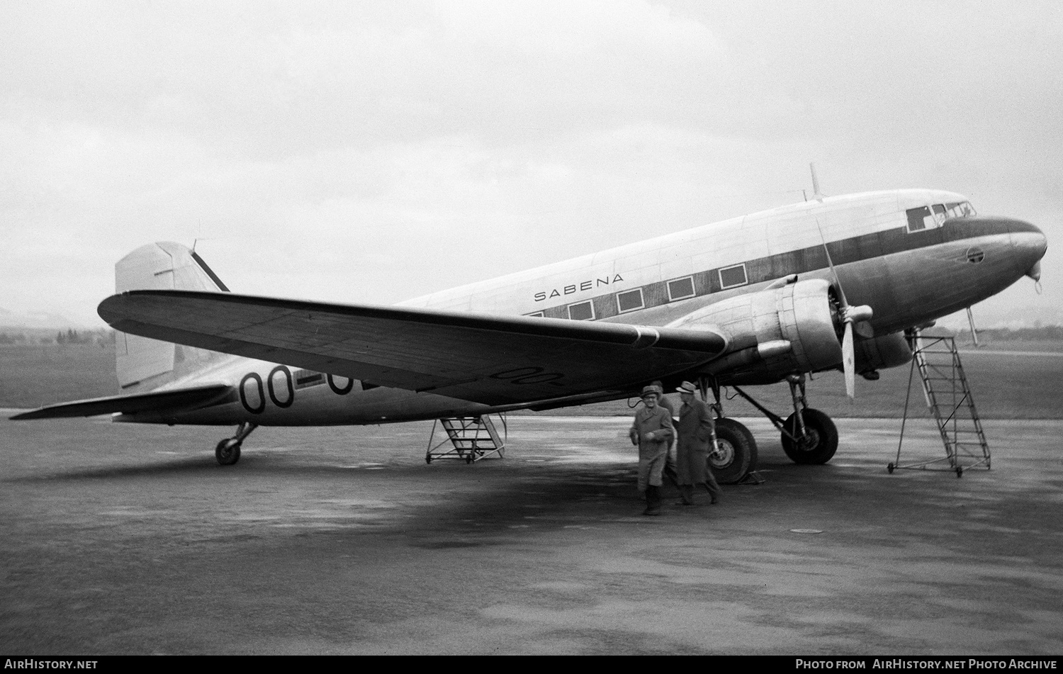 Aircraft Photo of OO-CBC | Douglas DC-3-389 | Sabena | AirHistory.net #155353