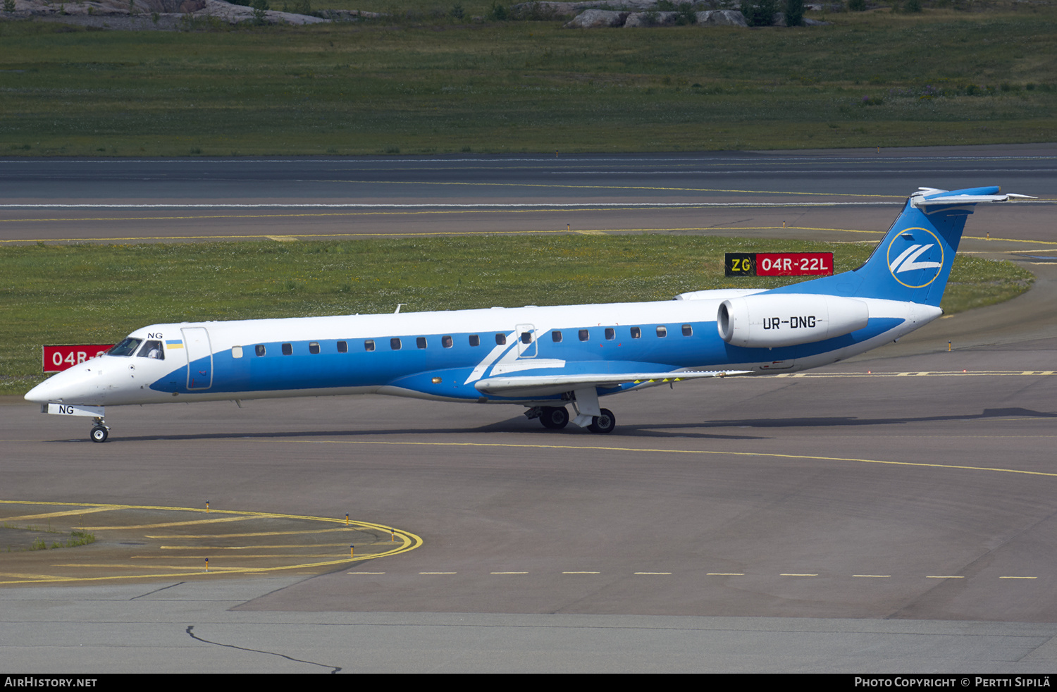 Aircraft Photo of UR-DNG | Embraer ERJ-145EP (EMB-145EP) | Windrose | AirHistory.net #155357