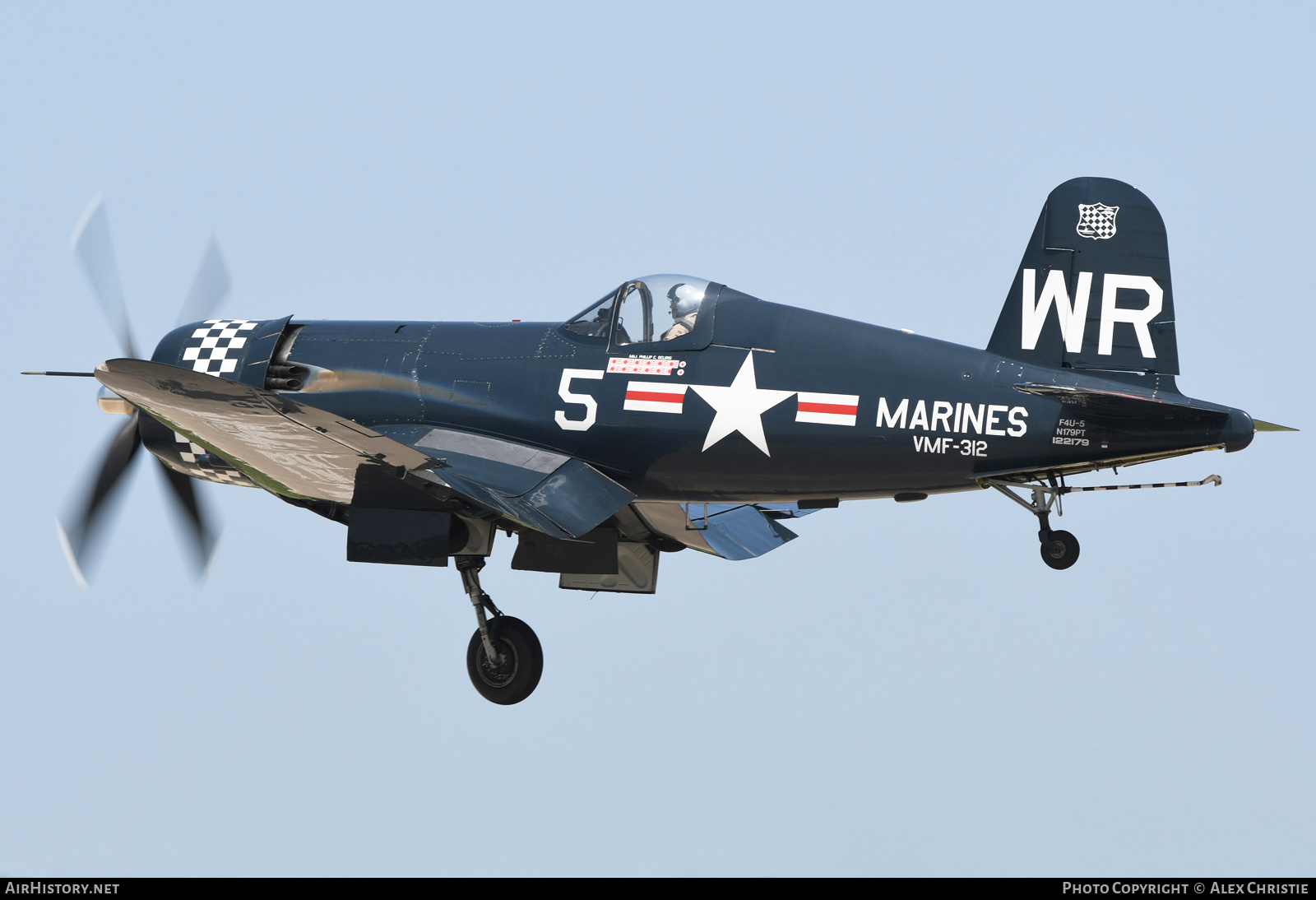 Aircraft Photo of N179PT / 122179 | Vought F4U-5N Corsair | USA - Marines | AirHistory.net #155361