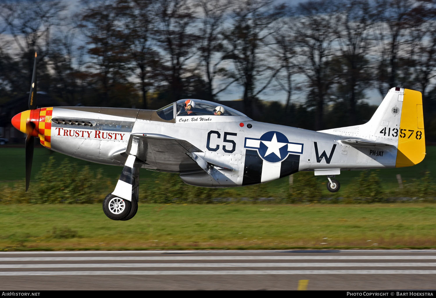 Aircraft Photo of PH-JAT / 413578 | North American P-51D Mustang | Early Birds | USA - Air Force | AirHistory.net #155386