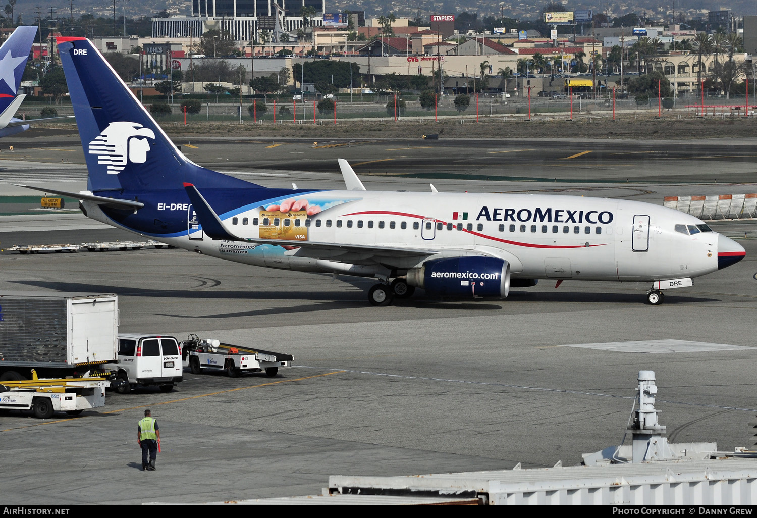 Aircraft Photo of EI-DRE | Boeing 737-752 | AeroMéxico | AirHistory.net #155399