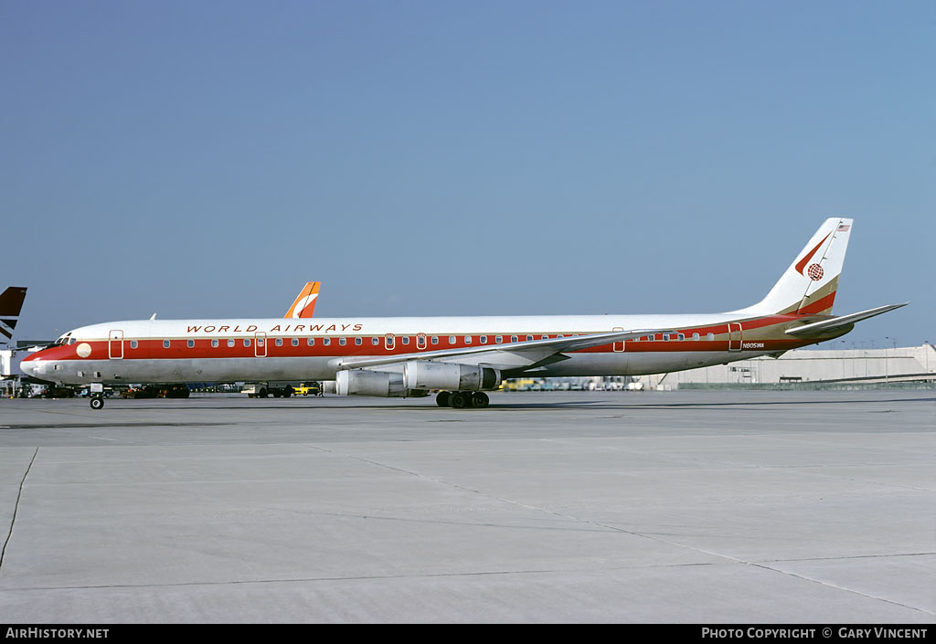 Aircraft Photo of N805WA | McDonnell Douglas DC-8-63CF | World Airways | AirHistory.net #155424