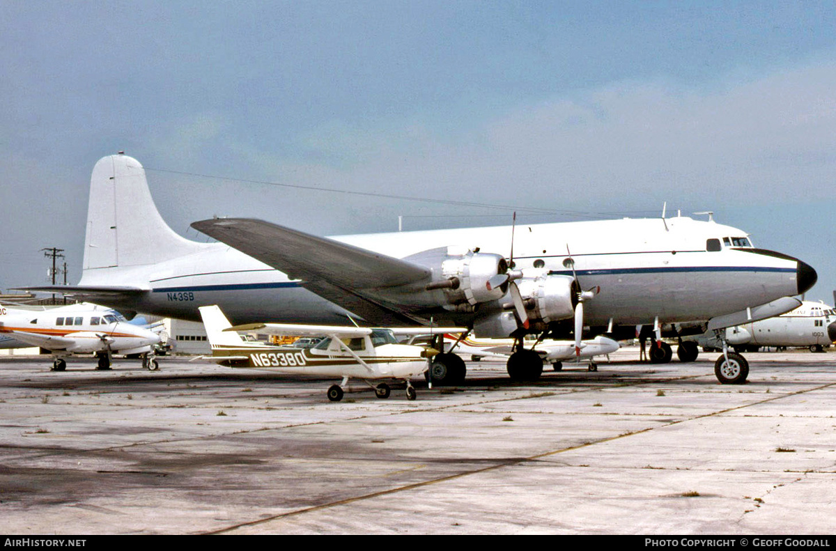 Aircraft Photo of N43SB | Douglas C-54D Skymaster | AirHistory.net #155443