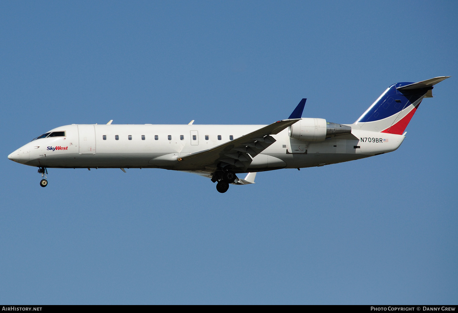 Aircraft Photo of N709BR | Bombardier CRJ-200ER (CL-600-2B19) | SkyWest Airlines | AirHistory.net #155448