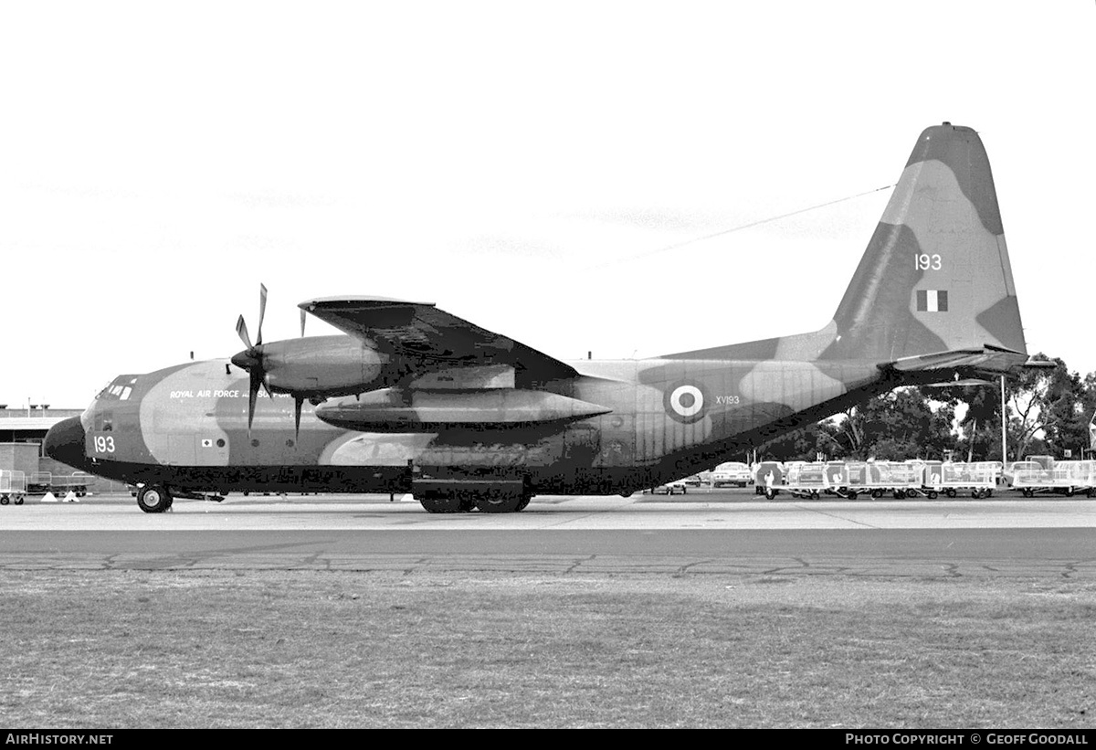 Aircraft Photo of XV193 | Lockheed C-130K Hercules C3P (L-382) | UK - Air Force | AirHistory.net #155451