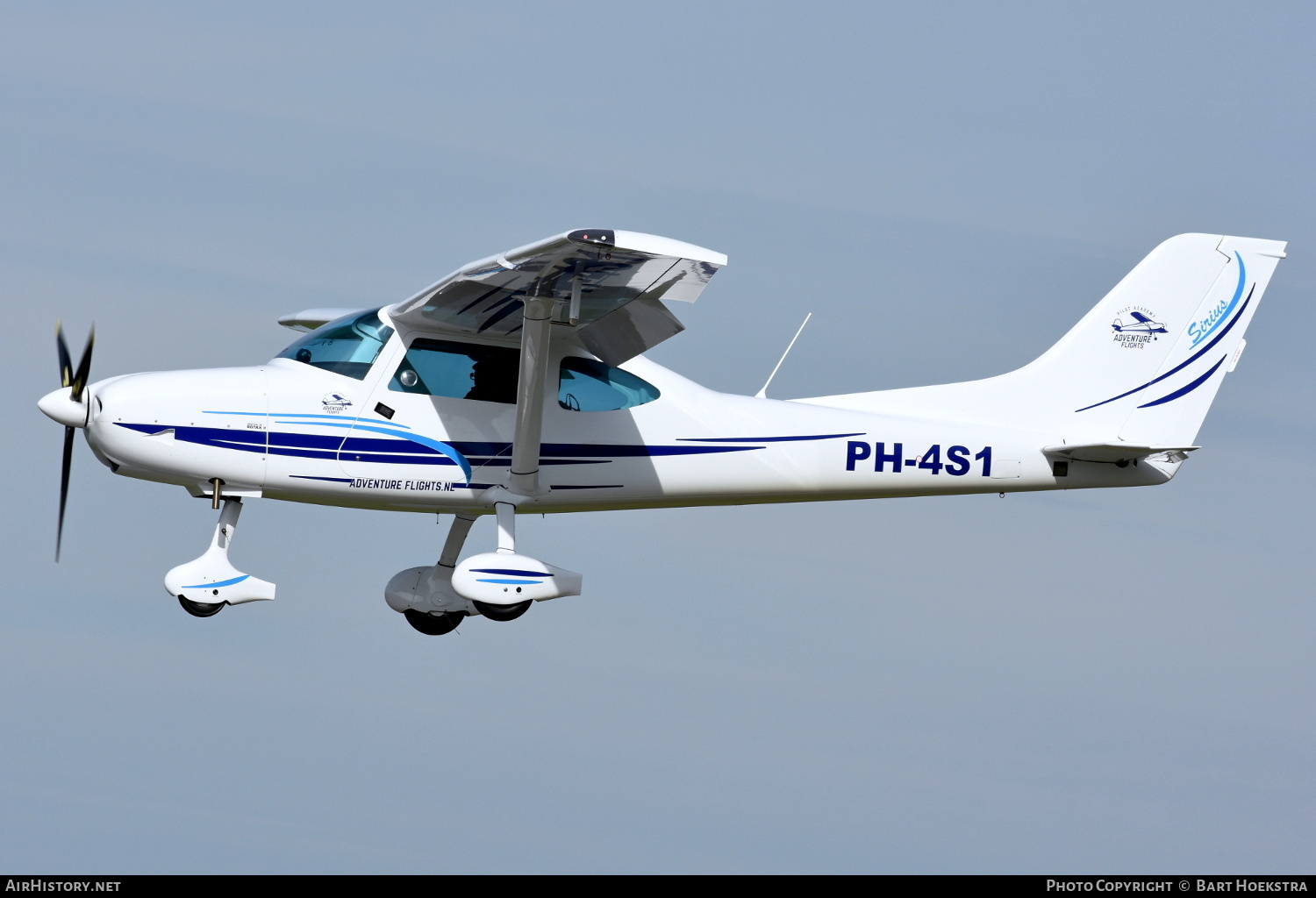 Aircraft Photo of PH-4S1 | TL Ultralight TL-3000 Sirius | Adventure Flights | AirHistory.net #155478